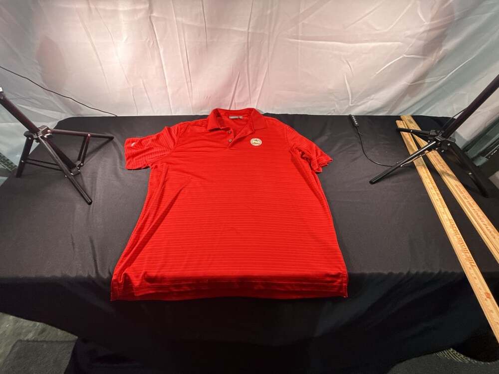 Ashworth Red PGA of America Golf Polo Shirt XL Adams Golf